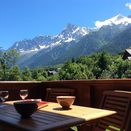 Apartmán Facing The Chamonix Needles Les Houches Exteriér fotografie