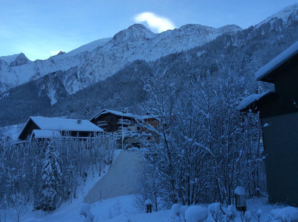 Apartmán Facing The Chamonix Needles Les Houches Exteriér fotografie
