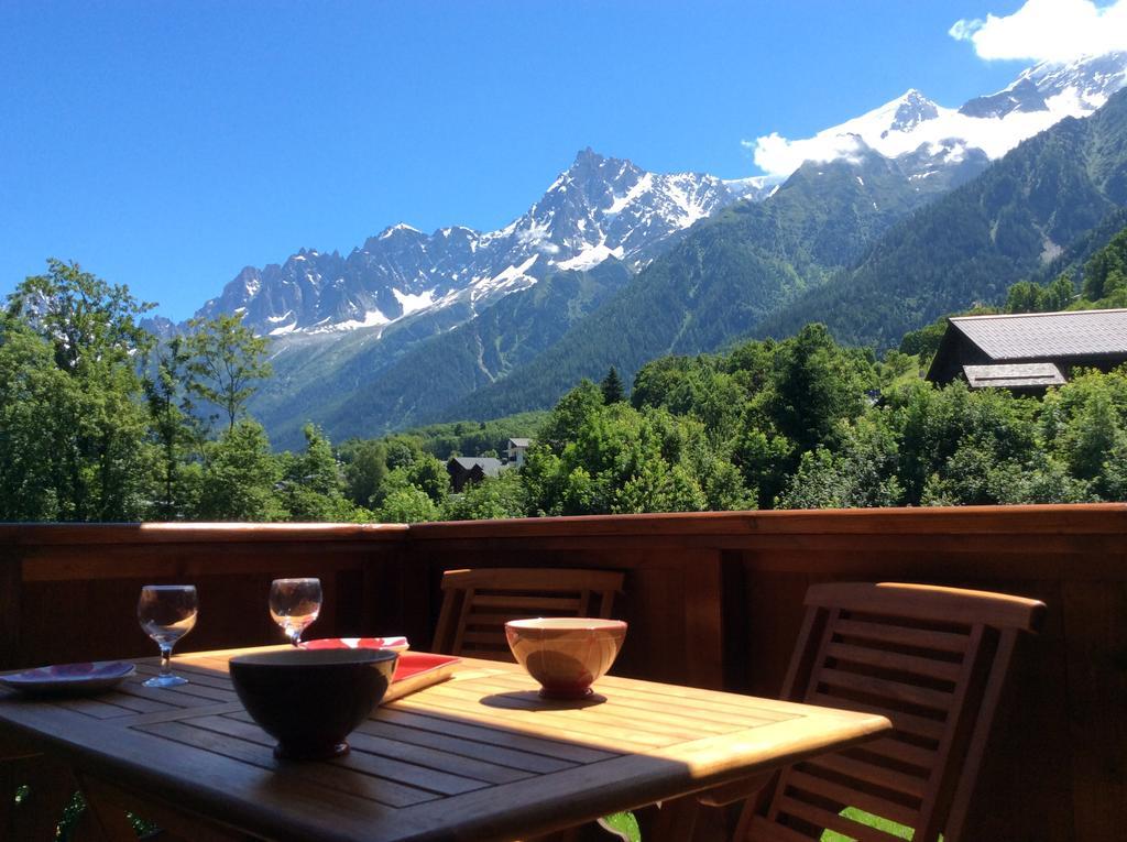 Apartmán Facing The Chamonix Needles Les Houches Exteriér fotografie