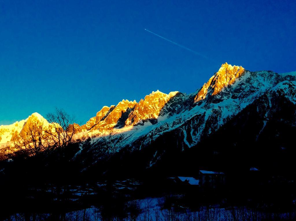 Apartmán Facing The Chamonix Needles Les Houches Exteriér fotografie